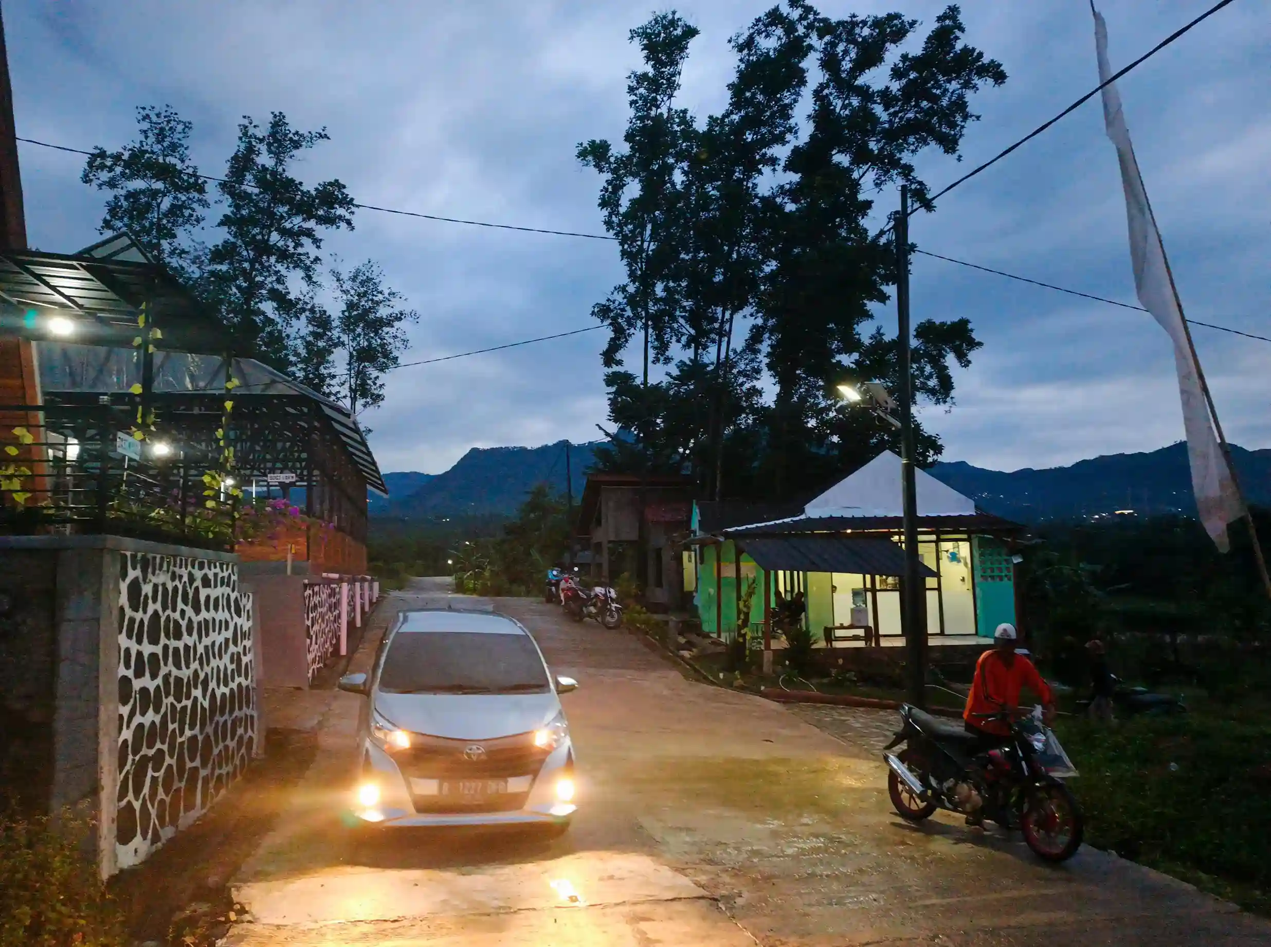 Akses jalan kavling