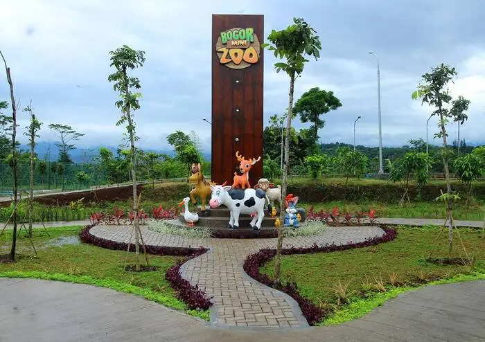 Pemandangan kavling Sukamakmur